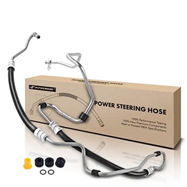 Imagem de A-Premium Conjunto de mangueira de pressão de direção hidráulica compatível com Cadillac CTS 2008-2014 3.0L 3.6L AWD