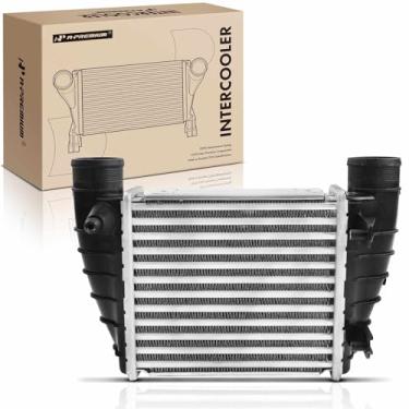 Imagem de A-Premium Intercooler Charge Air Cooler compatível com Audi A4 2005-2008 A4 Quattro 2005-2006 L4 2.0L Turbo