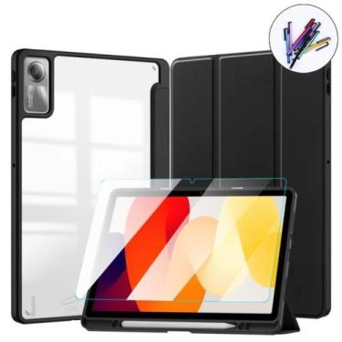 Imagem de Case Slot+ Vidro +Caneta Para Tablet Xiaomi Redmi Pad Se 11 - Star Cap