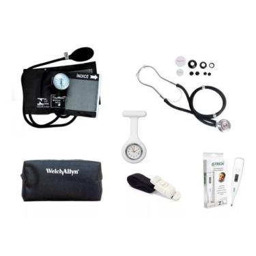 Imagem de Kit Para Estágio De Enfermagem Completo - Premium,  Preto