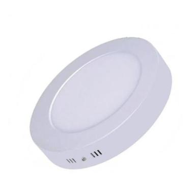 Imagem de Plafon Led  Luminárias  Sobrepor   Redondo  12w Branca Quente 3500k bi