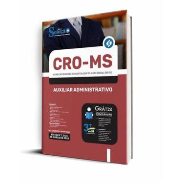 Imagem de Apostila CRO-MS - Auxiliar Administrativo - Editora Solução