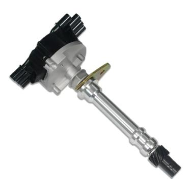 Imagem de Aflle Racing Distribuidor de ignição com tampa preta e rotor serve para Chevy GMC Oldsmobile 4.3L V6 1995-2007 (OE: 12598210, GM02)