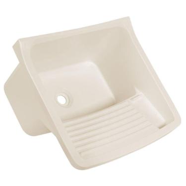 Imagem de Tanque Plástico Astra Para Lavanderia 40L Bege