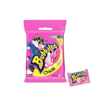 Imagem de Chiclete Bubbaloo Tutti-Frutti 5g - Pacote com 10 unidades