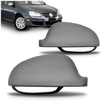 Imagem de Par Capa Retrovisor Jetta 2006 a 2010 Primer - SP ACESSÓRIOS