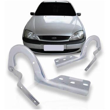 Imagem de Par dobradiça do capõ ford fiesta courrier 2000 2001 2002 - SP ACESSÓR