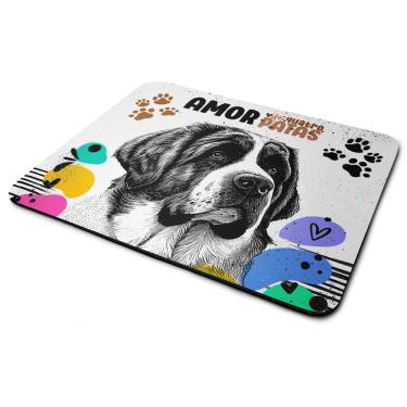 Imagem de Mouse Pad Amor de quatro patas - Cachorro São Bernardo