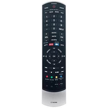 Imagem de Controle remoto de substituição CT-90366 para Toshiba LCD LED TV 40S51U 32SL415U 55SL417U 32SL415UM 42SL417U 24SL415U 46SL417U 24SL415UM