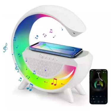 Imagem de Luminária De Mesa G Speaker Smart Station Bluetooth Com Som