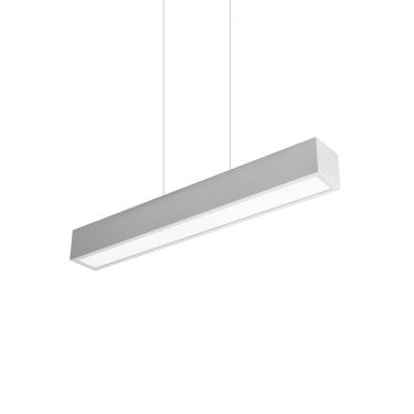 Imagem de Lustre Pendente Newline Sobrepor V 466 Led Bivolt Branco 3000k Luz Amarela