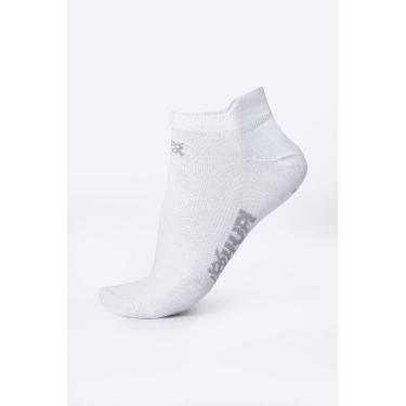 Imagem de Meia HUPI Casual Invisível Algodão Branco