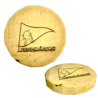 Imagem de Tábua De Corte Madeira Pinus Para Servir Decoração Legendários 30cm