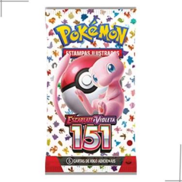 Imagem de Box 18 Boosters Pokémon Escarlate E Violeta Coleção 151 Tcg - COPAG
