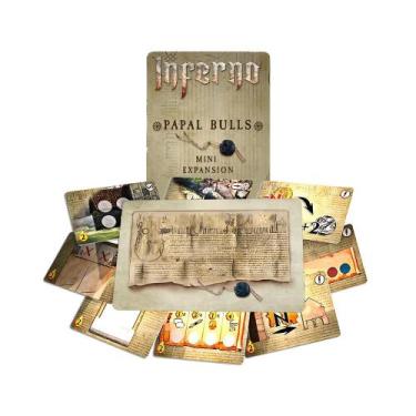 Imagem de Expansão Do Jogo De Tabuleiro Inferno Papal Bulls Mini Expansion 10 Ca