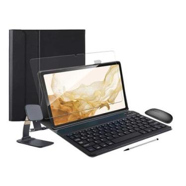 Imagem de Capa Teclado Abnt2 Pelíc Mouse Para Galaxy Tab S8 X700 X706 - BDNET