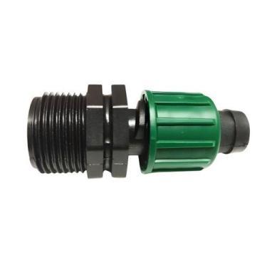 Imagem de Conector Inicial Mangueira Gotejamento Rosca Macho 3/4 X 16 Mm 5 Unida