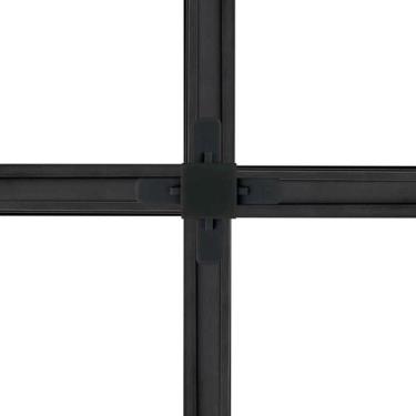 Imagem de Conector Emenda Llum Tipo X Para Trilho Eletrificado Bivolt Preto - NU