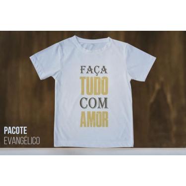Imagem de Blusa T-shirt Camiseta Feminina Estampada -Evangelica- Várias Estampas