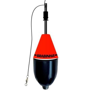 Imagem de Boia Cevadeira JR Brabinha com Copo Preto (38g) - Jr Pesca