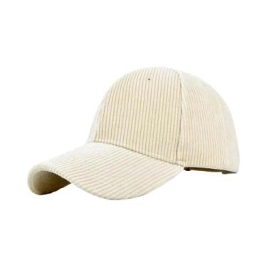 Imagem de Boné Snapback de Veludo Feminino - Ideal para Outono/Inverno - Estilo 