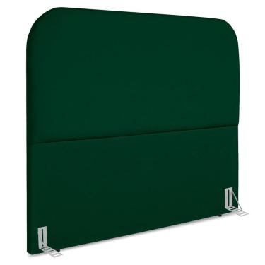 Imagem de Cabeceira Queen 160 Cm Com Frame Alana Suede Verde Artte Verde