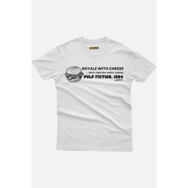 Imagem de Camiseta Nerd Chic Geek Royale With Cheese Pulp Fiction By-Unissex