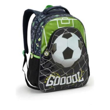 Imagem de Mochila Infantil Menino Escolar Basket Futebol 18l Cor:Gamer - Seanite