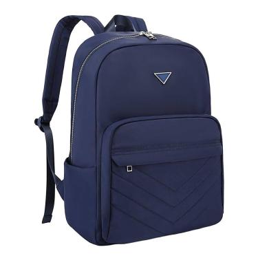 Imagem de Mochila Executiva 17" Feminina 2 Divisórias Azul GW3003AZ - Clio