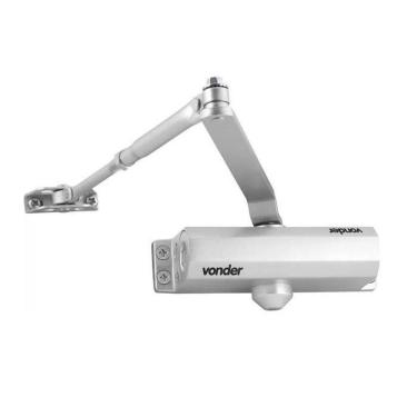 Imagem de Mola Aérea Vonder Porta De Ferro E Madeira Força 3 Prata