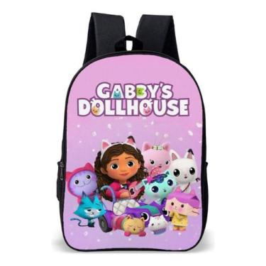Imagem de Mochila Infantil Escolar Simples Com Tema Casa Gaby Magic - Use Nerd, 