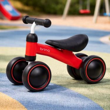 Imagem de Bicicletinha Andador Sem Pedal De Equilíbrio Infantil Bebê - Brinq Kid