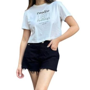 Imagem de Short Feminino Sarja Jade Colcci-Feminino