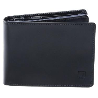 Imagem de Carteira Em Couro Legítimo Completa Preta - Porta Cheque Plástico Documentos E Porta Moeda-Masculino