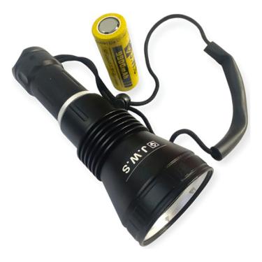 Imagem de Lanterna De Mergulho Jws Led P50 Alta Potência Ultra Bateria