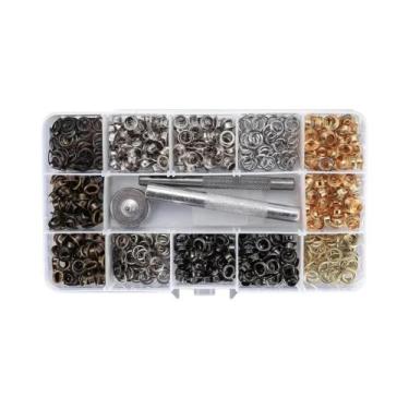 Imagem de Alicate De Pressão Manual Miniatura Para Botões De Pressão, Rebites E 