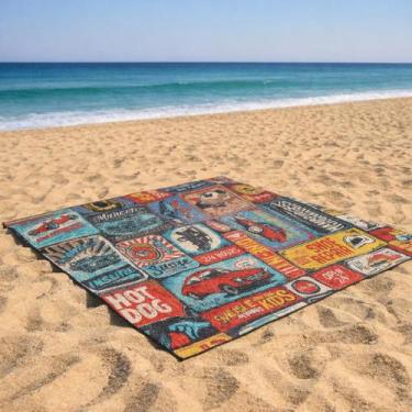 Imagem de Transforme Seus Momentos na Praia com a Esteira Casal 150x140cm  Prati