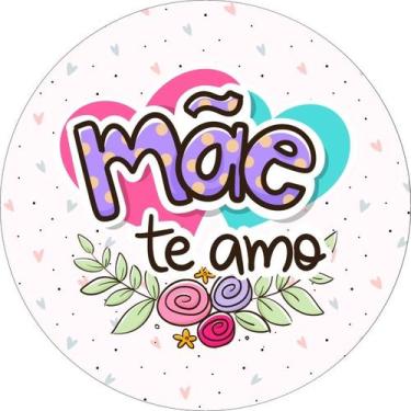 Imagem de Painel Festa Redondo Veste Fácil 1,50m Dia Das Mães MAE061 - Fadrix, M