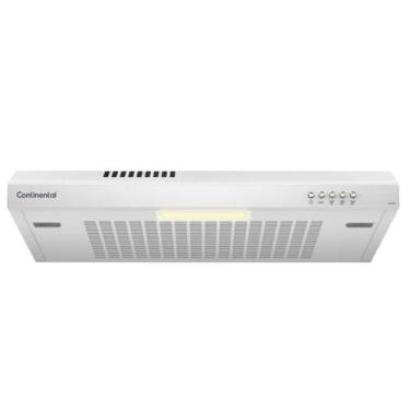 Imagem de Depurador de Ar Continental 60cm Branco Alto Poder de Sucção e 3 Veloc