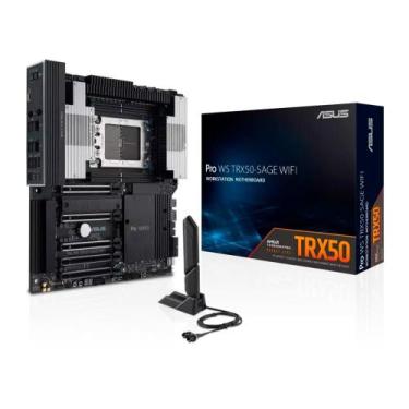Imagem de Placa-Mãe ASUS PRO WS TRX50-SAGE, AMD sTR5, TRX50, DDR5, Preto - 90MB1