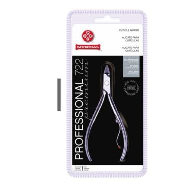 Imagem de Alicate cuticula 722 professional premium inox mundial manucire pedicu