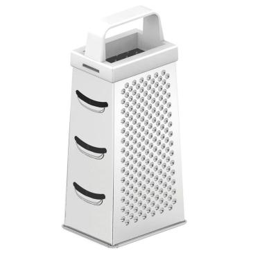 Imagem de Ralador 4 Faces Utilitá para Cozinha em Aço Inox com Cabo em ABS e 4 Lâminas Inox Tramontina