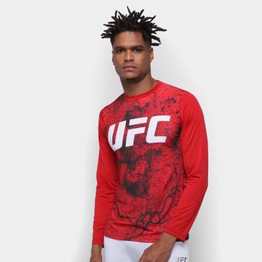 Imagem de Camiseta de Compressão UFC Storms Manga Longa Masculina-Masculino