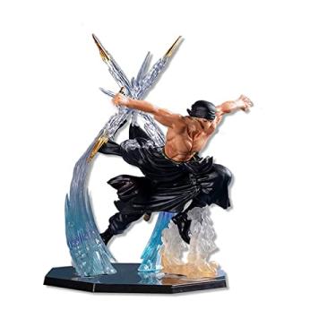 Imagem de Boneco Zoro de uma peça, presente de anime ideal - branco
