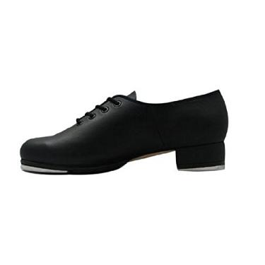 Imagem de Bloch Tênis feminino Dance Jazz Tap Tap, Preto, 1 X US Little Kid