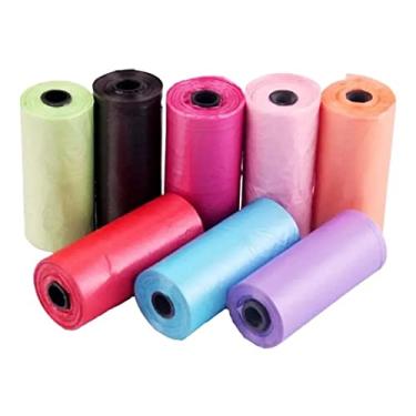 Imagem de Kit 16 Rolinhos Saco De Lixo P/ Fezes Saquinho Pet Cachorro