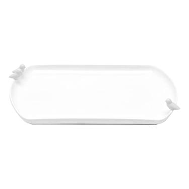 Imagem de Wolff PRATO PORCELANA P/BOLO BIRDS BRANCO 25x16x4cm