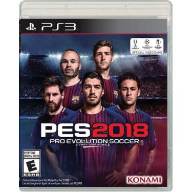 Imagem de Pro Evolution Soccer 2018 - Pes 2018 - Ps3 - Konami