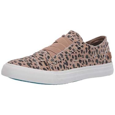Imagem de Blowfish Malibu Tênis feminino Marley, Tela com estampa de pontos latte, 8.5