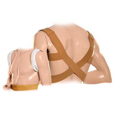 Imagem de Ideal Produtos Ortopédicos, Corretor Postural Espaldeira, Bege, Tamanho G